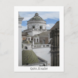 Postale Carte Old City Quito Ecuador