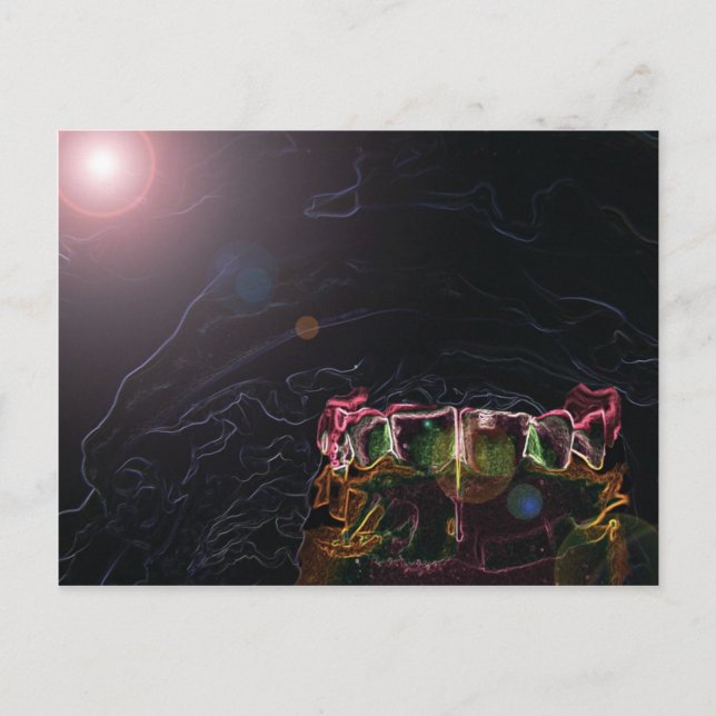 Postale Carte Orthodontiste Dentiste (Devant)