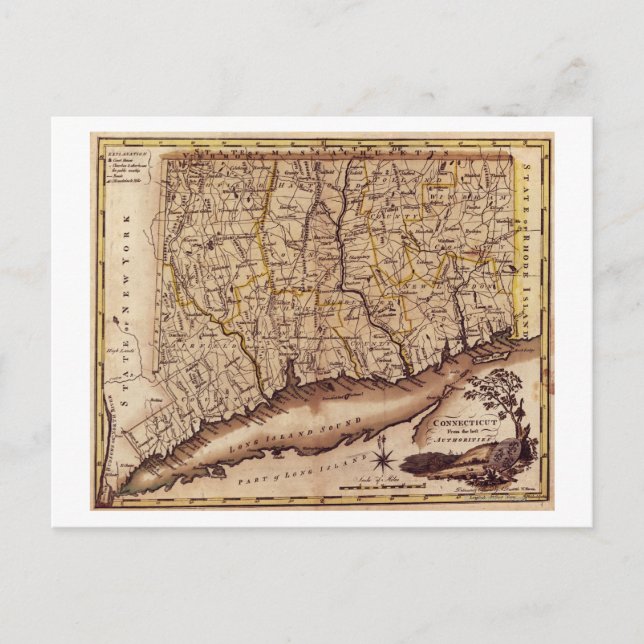 Postale Carte panoramique ConnecticutConnecticut 2 (Devant)