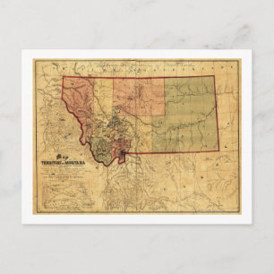 Postale Carte panoramique MontanaMontana