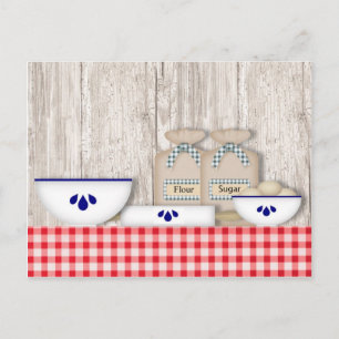 Postale Carte Pays Recette