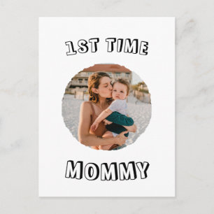 Postale Carte personnalisée pour la première fois 1ère Mam