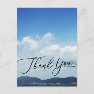 Postale carte photo, carte de remerciements