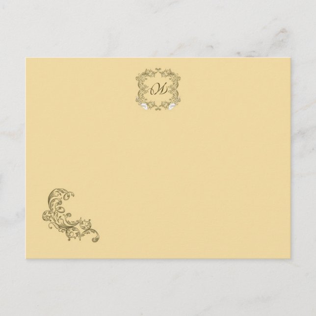 Postale Carte Place Mariage Brown/Tan Inséparables (Devant)