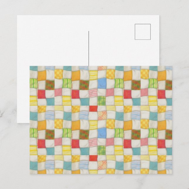 POSTALE CARTE POITRINE (Devant / Derrière)