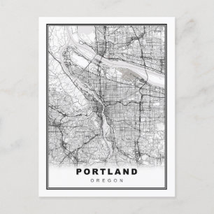 Postale Carte Portland