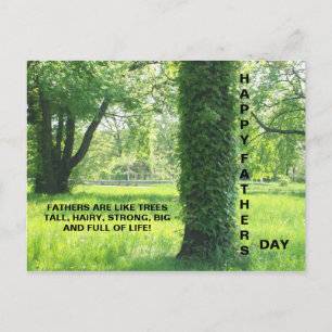 POSTALE CARTE POST FÊTE DES PÈRES