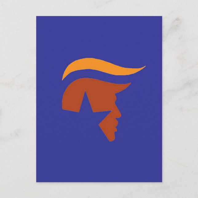 POSTALE CARTE POST - PROFIL PATRIOTIQUE (Devant)