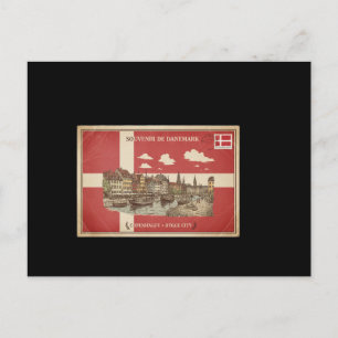 Postale carte postal de Danemark 