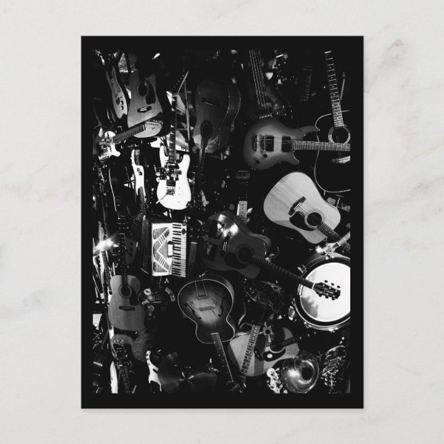 Postale Carte postale-Aimer les Arts-Guitares (Devant)