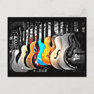 Postale Carte postale-Aimer les Arts-Guitares 2