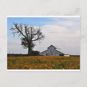 Postale Carte postale, ancienne grange