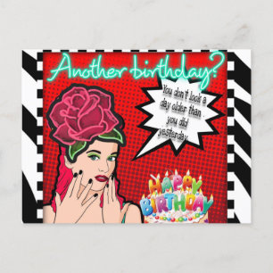 Postale Carte postale-anniversaire