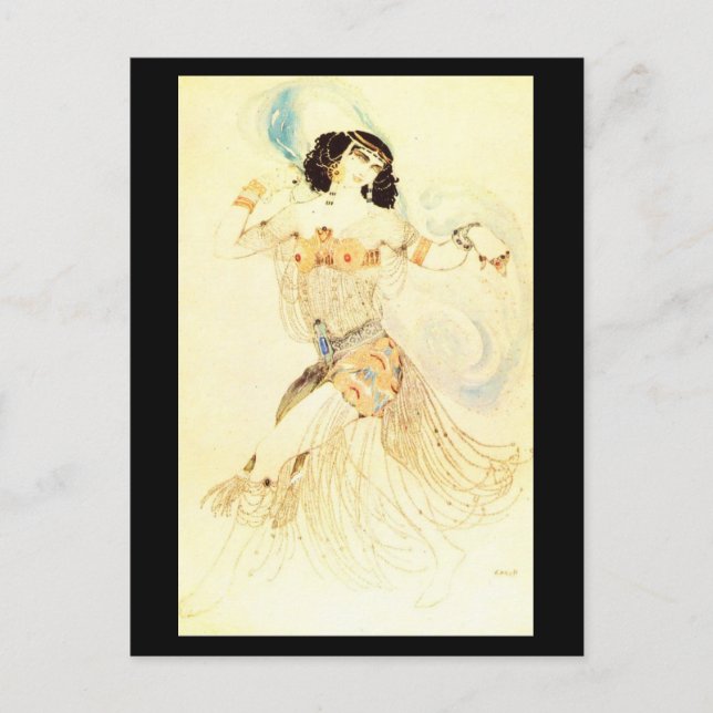 Postale Carte postale-Art de la mode-Bakst 25 (Devant)