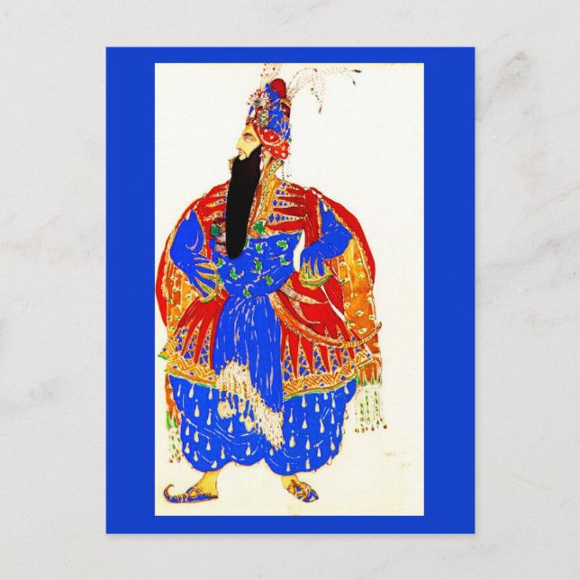 Postale Carte postale-Art de la mode-Bakst 35 (Devant)