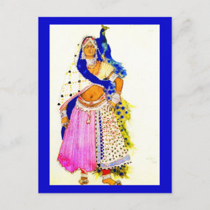 Postale Carte postale-Art de la mode-Bakst 6