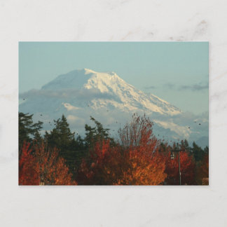 Postale Carte postale: Automne Mt. Rainier