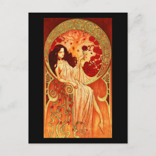 Postale Carte postale-classique Art-Mucha 13