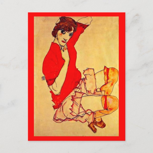 Postale Carte postale-Classique/Vintage-Egon Schiele 37 (Devant)