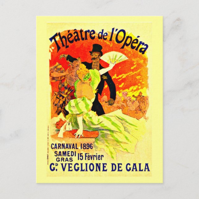 Postale Carte postale-Classique/Vintage-Jules Chéret 1 (Devant)