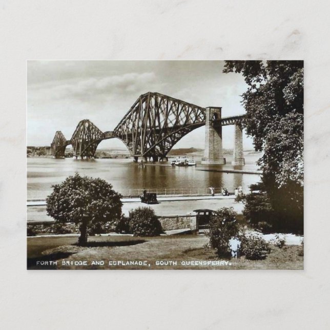 Postale Carte postale, Forth Bridge, Écosse (Devant)