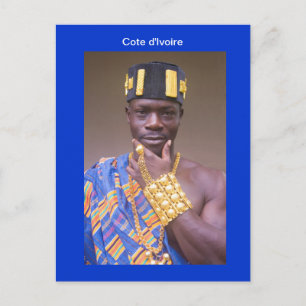 Postale Carte postale, Ivoirien, L'Abissa