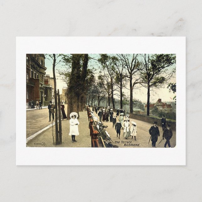 Postale Carte Postale, La Terrasse, Richmond, Surrey (Devant)
