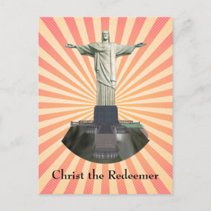 Postale Carte postale: Le Christ Rédempteur Statue