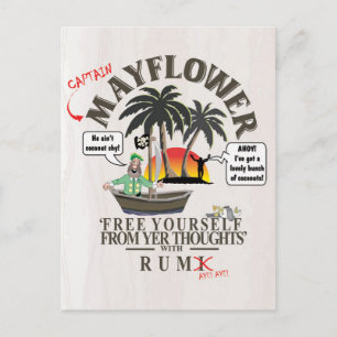 Postale carte postale. LIBÉREZ-VOUS DE VOS PENSÉES.