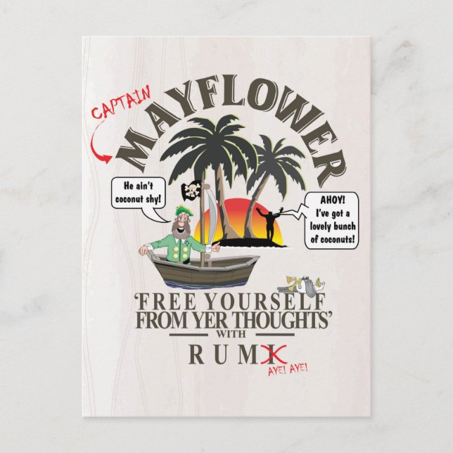 Postale carte postale. LIBÉREZ-VOUS DE VOS PENSÉES. (Devant)