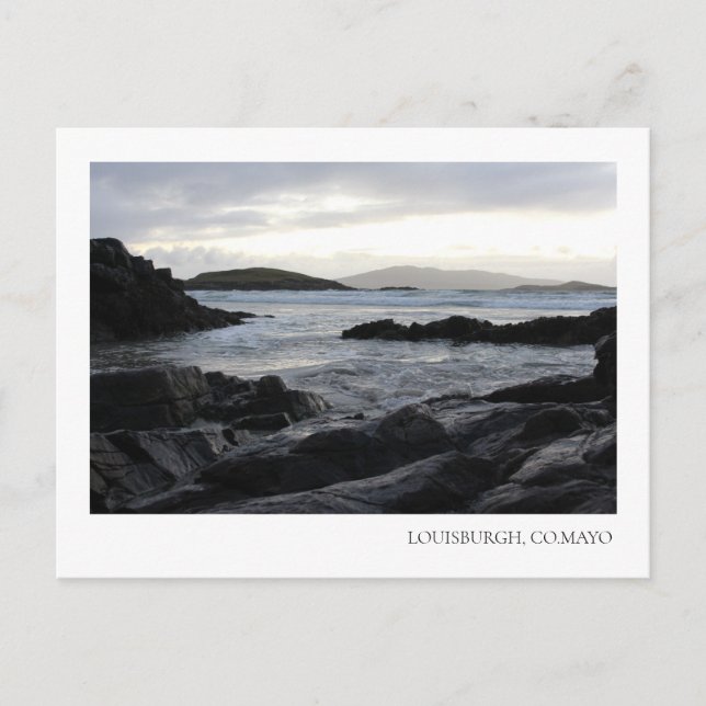 POSTALE CARTE POSTALE: LOUISBURGH, CO.MAYO (Devant)