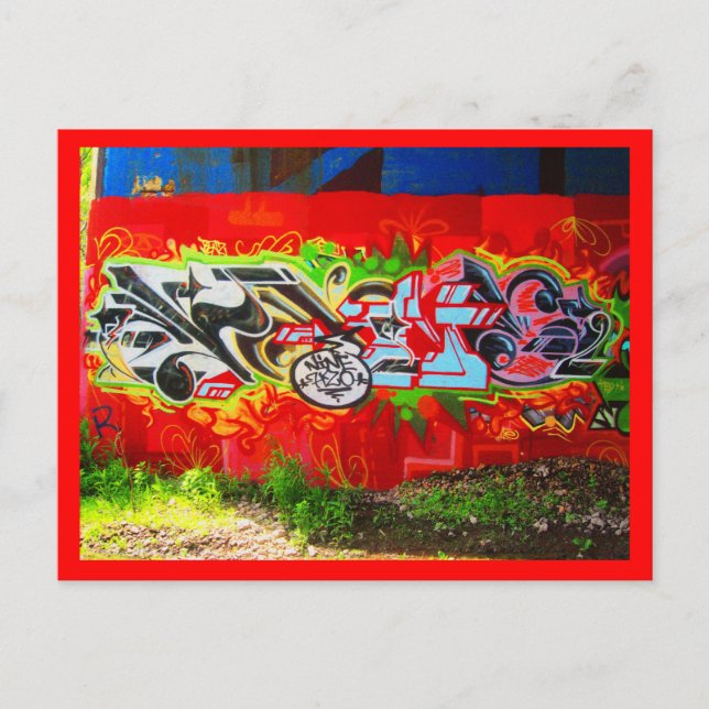 Postale Carte postale-Love Art House-Graffiti 3 (Devant)