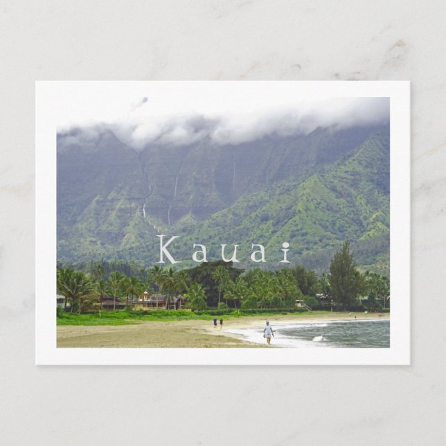 Postale carte postale, "MAGICAL HANALEI" (KAUAI) (Devant)