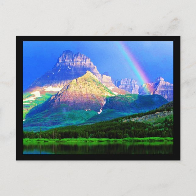 Postale Carte postale-Nature-Art de la pluie 72 (Devant)