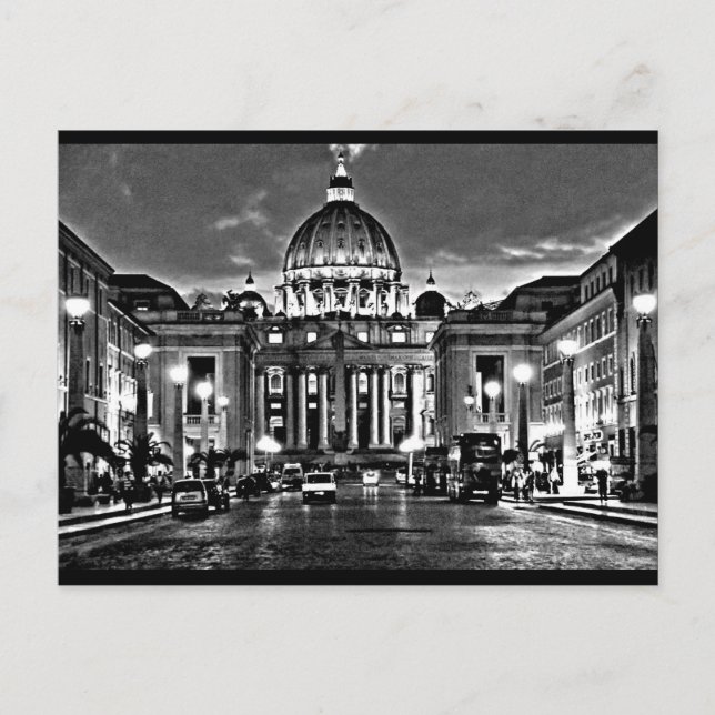 Postale Carte postale-Places-Basilique Saint-Pierre (Devant)