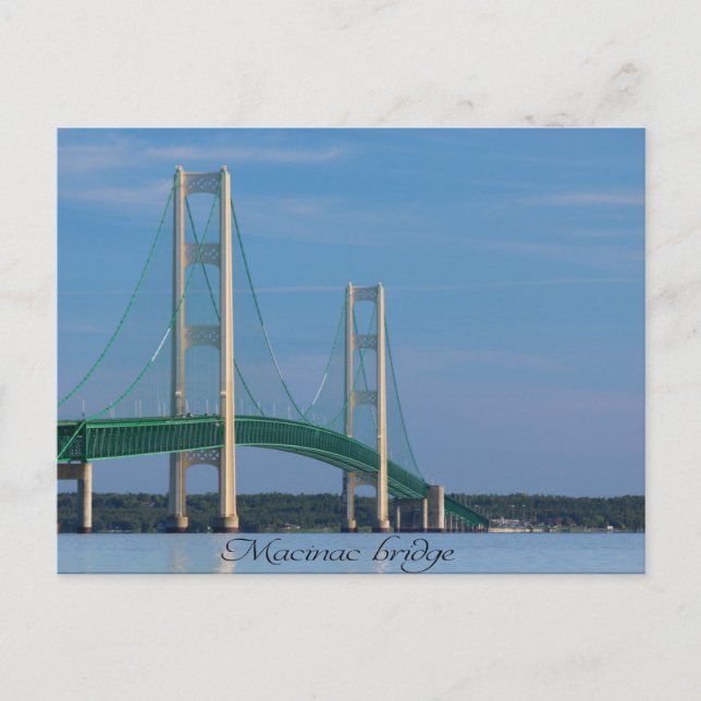 Postale Carte postale/Pont Mackinac (Devant)