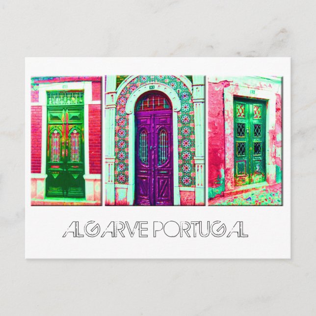 Postale Carte postale: Portes portugaises (Devant)
