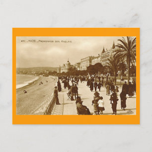 Postale Carte postale, Promenade des Anglais, Nice