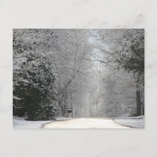Postale Carte postale, Scène de neige photo hi def