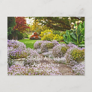 Postale carte postale, Schedel Arboretum et jardins