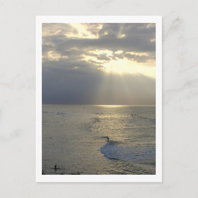 POSTALE CARTE POSTALE, SURFERS QUI CACHENT LES DERNIÈRES V (Devant)