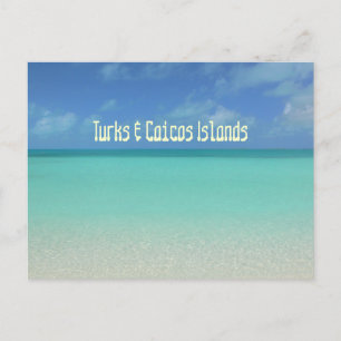 Postale carte postale, "TURKS & CAICOS ISLANDS"