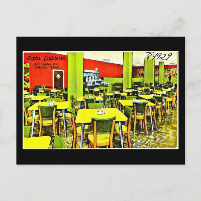 Postale Carte Postale-Vintage Dallas Artwork-46 (Devant)