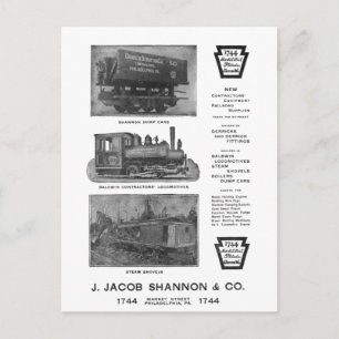 Postale Carte PostCard de l'entrepreneur en travaux de loc