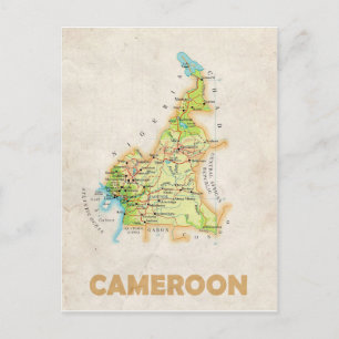 Postale CARTE POSTCARDS ♥ Cameroun