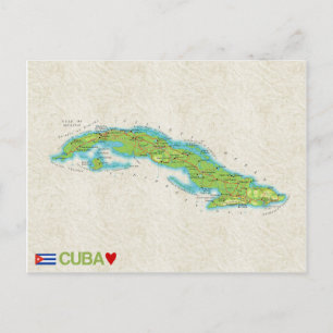Postale CARTE POSTCARDS ♥ Cuba