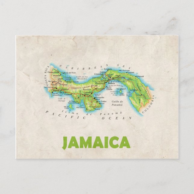 Postale CARTE POSTCARDS ♥ Jamaïque (Devant)