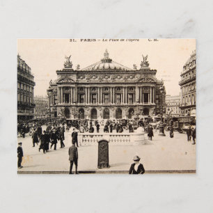 Postale Carte Poste vintage Paris, Opéra