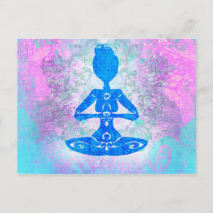 Postale Carte postérieure au yoga