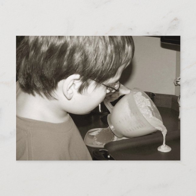 Postale Carte Recette avec photo (Devant)